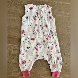 Little Unicorn Cotton Muslin Romper